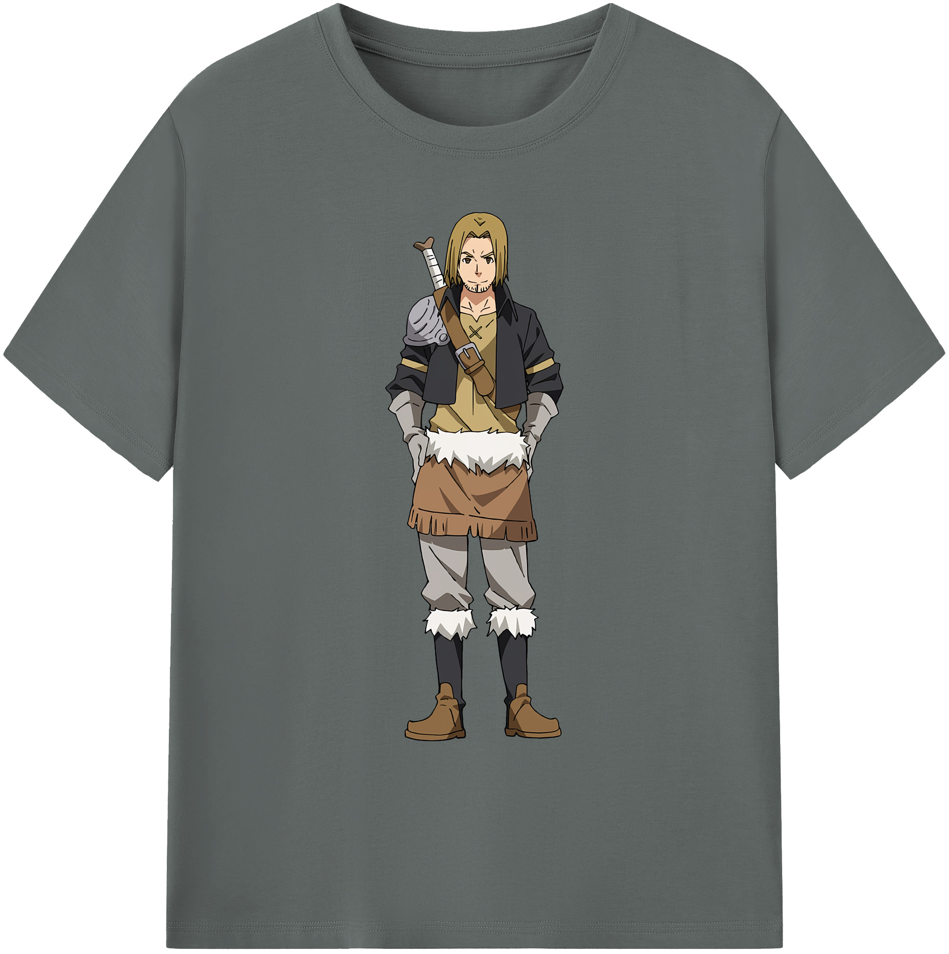 （画像用） 転スラ Regarding Reincarnated to Slime 綿100％ メンズ半袖Tシャツ｜肌触りやわらか＆通気性